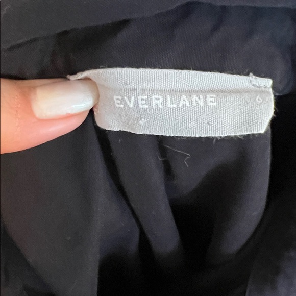 Everlane The Parklet Shirtdress in Black - Size 6 (Oversized) - Picture 11 of 13